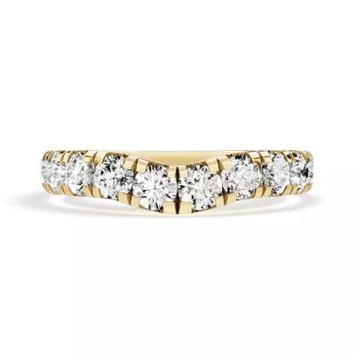 Signature Hearts & Arrows Contoured Band (1.20ct. tw.)