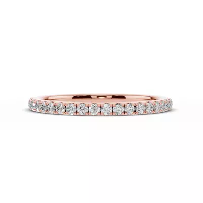 Signature Hearts & Arrows Curved Band (.25ct. tw.)