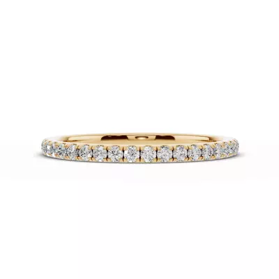 Signature Hearts & Arrows Curved Band (.25ct. tw.)