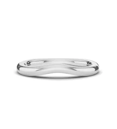 Euroshank Contour Wedding Band