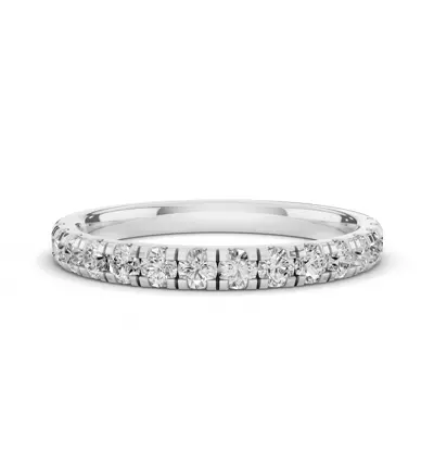 Signature Hearts & Arrows Pavé Wedding Band (0.50 ct. tw.)