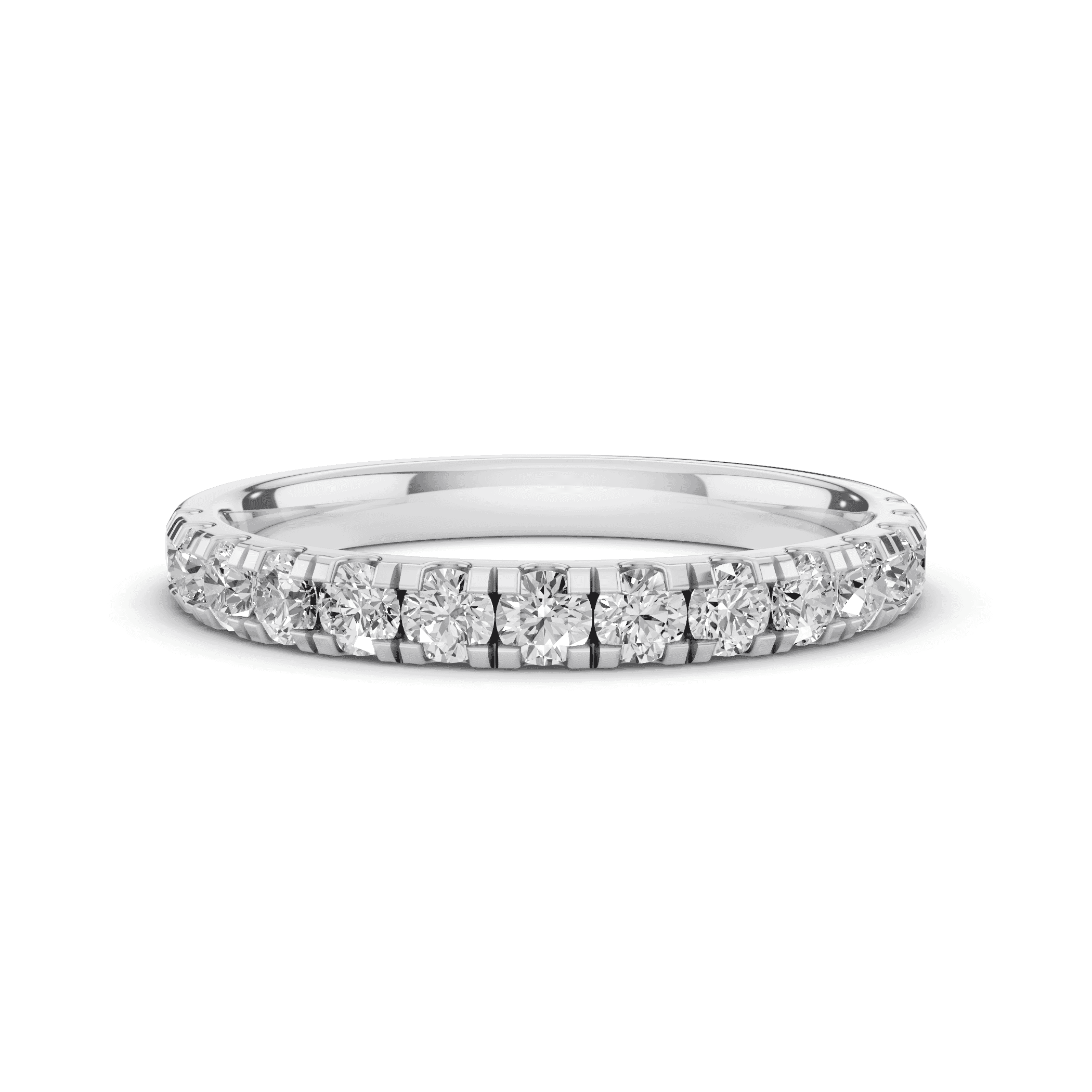 Signature Hearts & Arrows Pavé Wedding Band (0.65 ct. tw.)