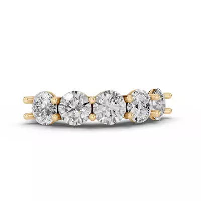 Tradition U-Prong Five-Stone Diamond Band (3.00 ct. tw.)