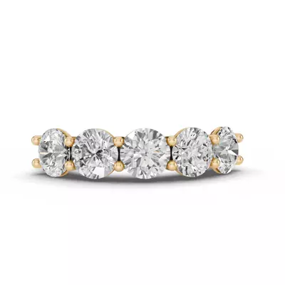 Tradition U-Prong Five-Stone Diamond Band (3.00 ct. tw.)