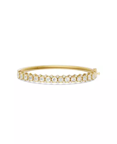 Bezel Line Lab Diamond Bangle (3.50 ct. t.w.)