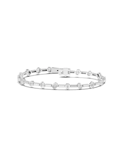 Mixed-Shape Bezel Bar Lab Diamond Bracelet (2.80 ct. tw.)