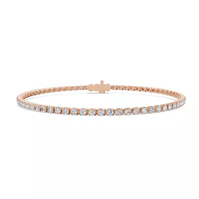 U-Prong Lab Diamond Tennis Bracelet (1.90 ct. tw.) - 6.5 In.