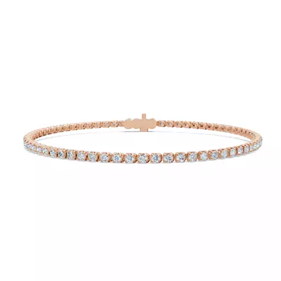 U-Prong Lab Diamond Tennis Bracelet (2.50 ct. tw.) - 8.5 In.