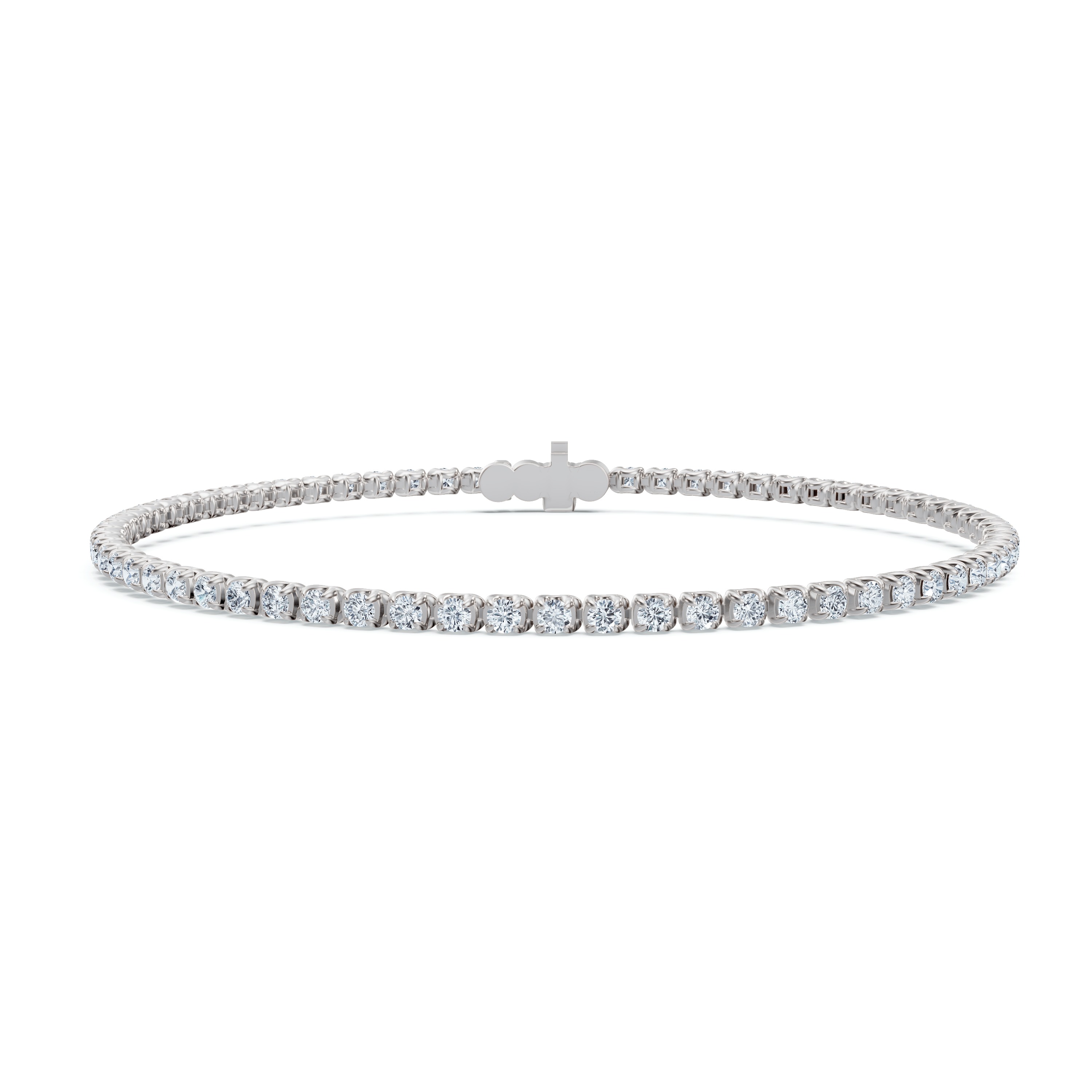 U-Prong Lab Diamond Tennis Bracelet (2.50 ct. tw.) - 8.5 In.