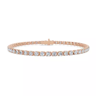 U-Prong Lab Diamond Tennis Bracelet (3.80 ct. tw.) - 6.5 In.