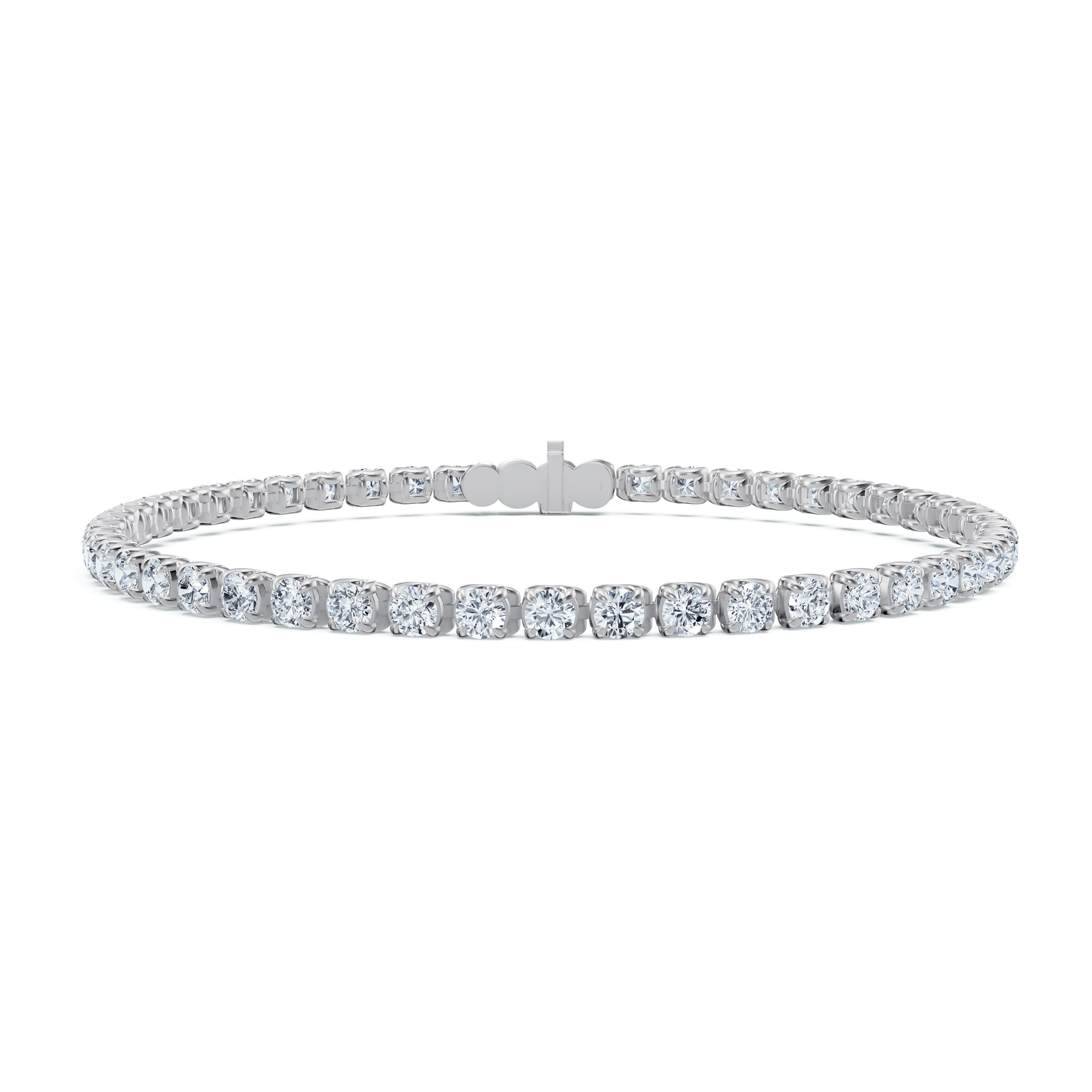 U-Prong Lab Diamond Tennis Bracelet (3.80 ct. tw.) - 6.5 In.