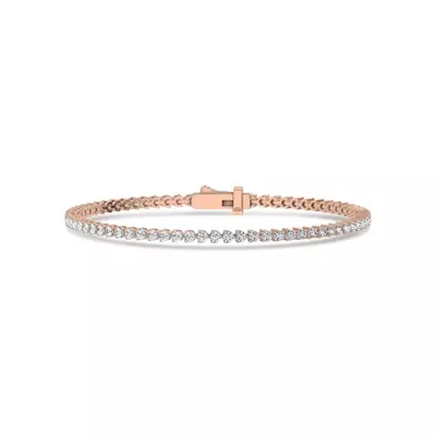 Three-Prong Lab Diamond Tennis Bracelet (2 ct. tw.) - 7.5 In.