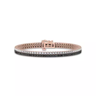 Midnight Runway Lab Diamond Tennis Bracelet (3.43 ct. tw.) by Christian Siriano