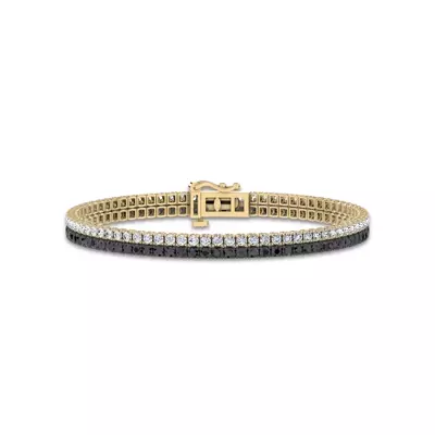 Midnight Runway Lab Diamond Tennis Bracelet (3.43 ct. tw.) by Christian Siriano