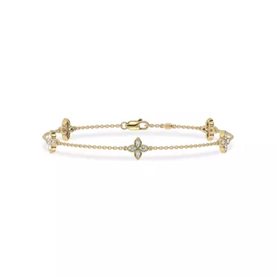 Maravina Rosette Lab Bracelet by Christian Siriano