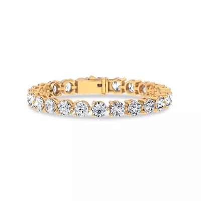 Three-Prong Lab Diamond Tennis Bracelet (20 ct. tw.) - 7.5 In.