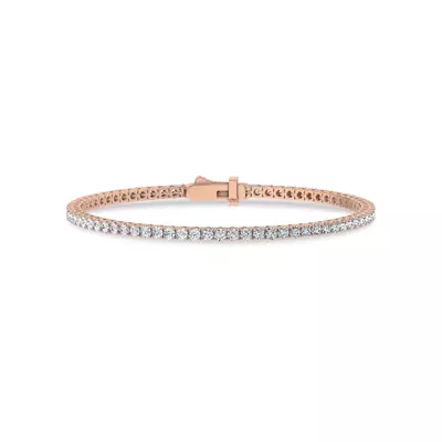 Four-Prong Lab Diamond Tennis Bracelet (3 ct. tw.) - 6.5 In.