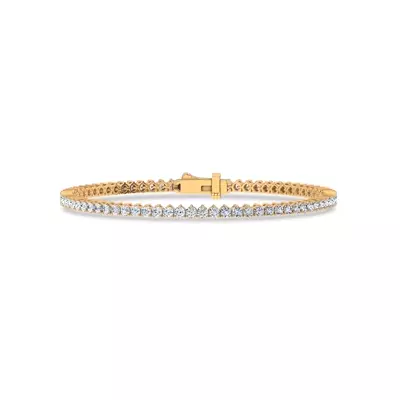 Three-Prong Lab Diamond Tennis Bracelet (3 ct. tw.) - 7.5 In.