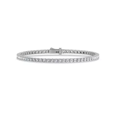 Four-Prong Lab Diamond Tennis Bracelet (4 ct. tw.) - 7.5 In.