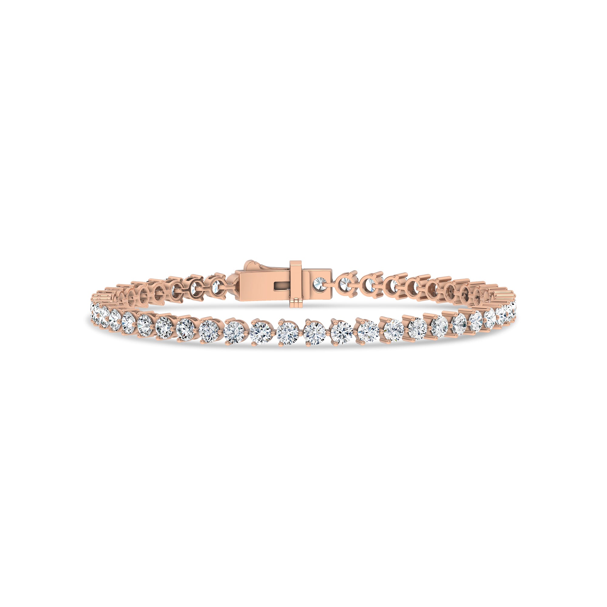 Three-Prong Lab Diamond Tennis Bracelet (5 ct. tw.) - 7.5 In.