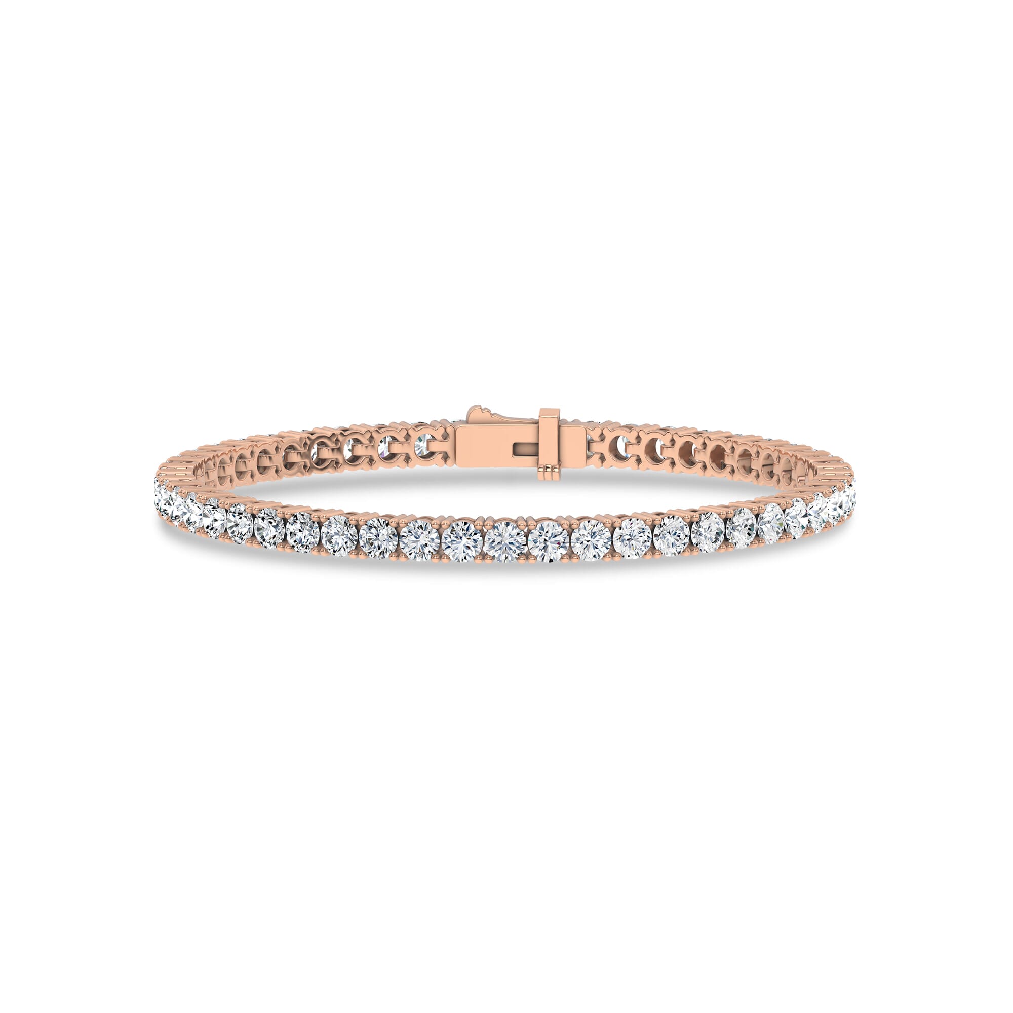 Four-Prong Lab Diamond Tennis Bracelet (7 ct. tw.) - 6.5 In.