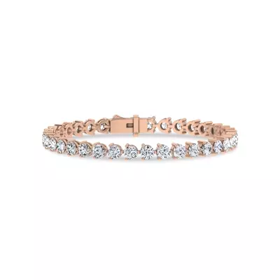 Three-Prong Diamond Tennis Bracelet (9 ct. tw.) - 6.5 In.