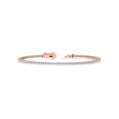 Three-Prong Lab Diamond Tennis Bracelet (1 ct. tw.)