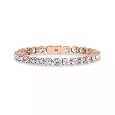 Three-Prong Lab Diamond Tennis Bracelet (12 ct. tw.)