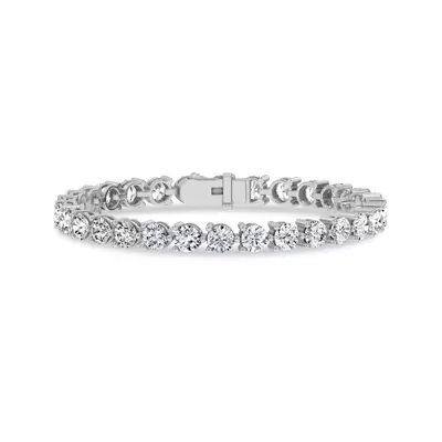 Three-Prong Lab Diamond Tennis Bracelet (12 ct. tw.) - 7.5 In.