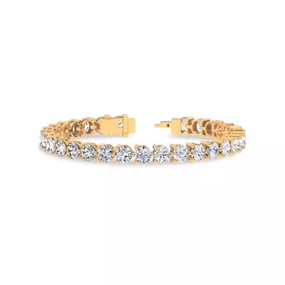 Three-Prong Diamond Tennis Bracelet (12 ct. tw.) - 7.5 In.