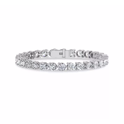Three-Prong Lab Diamond Tennis Bracelet (12 ct. tw.) - 6.5 In.