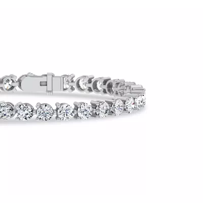 Three-Prong Lab Diamond Tennis Bracelet (12 ct. tw.)