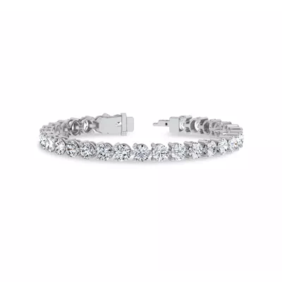 Three-Prong Diamond Tennis Bracelet (12 ct. tw.)