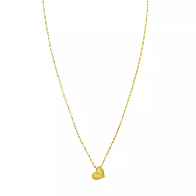 Mini Puff Heart Sway Necklace
