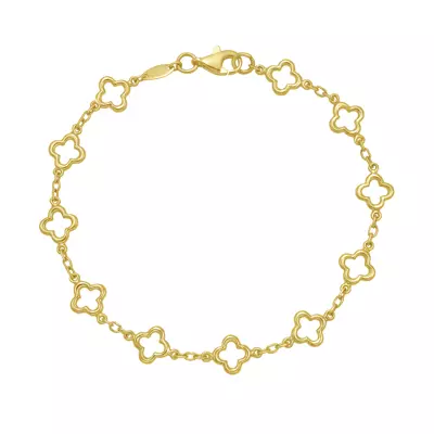 Clover Station Gold Bracelet