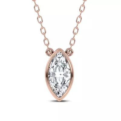 Maravina Bezel Lab Pendant by Christian Siriano