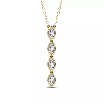 Maravina Vine Lab Drop Pendant by Christian Siriano