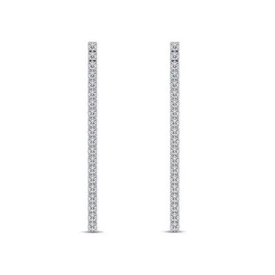 Ligne Diamond Drop Earrings (5/8 ct. tw.)