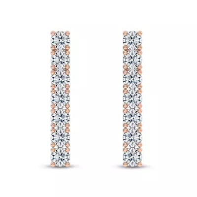 Ligne Diamond Drop Earrings (1 ct. tw.)