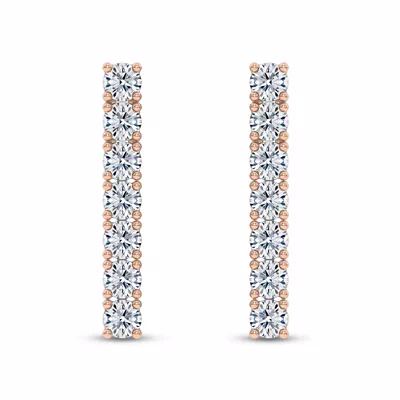 Ligne Diamond Drop Earrings (1 ct. tw.)