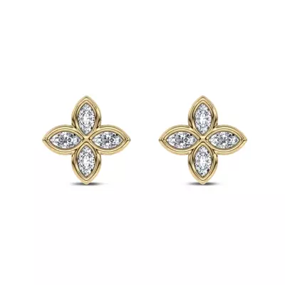 Maravina Rosette Lab Studs by Christian Siriano