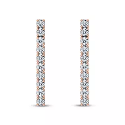 Ligne Diamond Drop Earrings (1/3 ct. tw.)