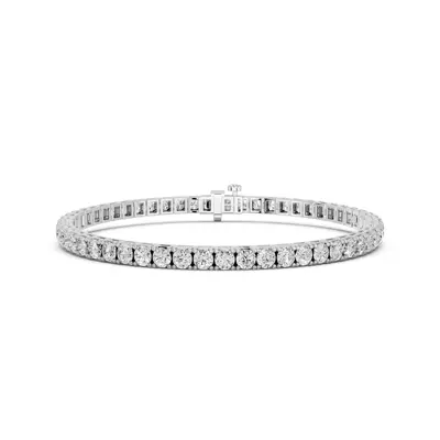 Classic Four-Prong Lab Diamond Tennis Bracelet (7 ct. tw.)