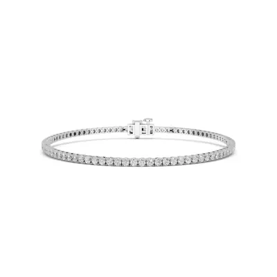 Refined Four-Prong Lab Diamond Tennis Bracelet (3 ct. tw.) - 7.5 In.