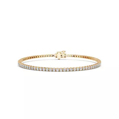 Refined Four-Prong Lab Diamond Tennis Bracelet (3 ct. tw.)
