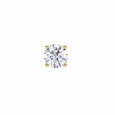 Single Diamond Screw Back Stud Earring (1.5ct)