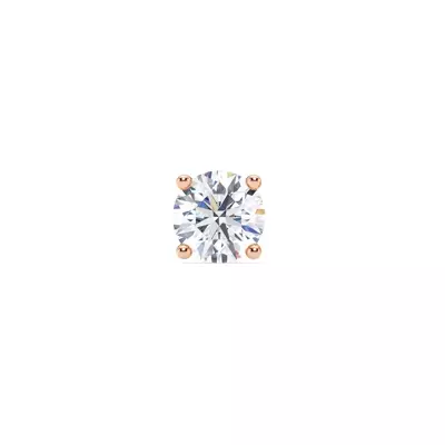 Single Diamond Screw Back Stud Earring (1.5ct)