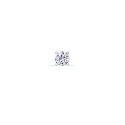 Single Diamond Screw Back Stud Earring (1/8ct)