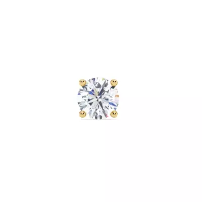 Single Diamond Screw Back Stud Earring (1.5ct)
