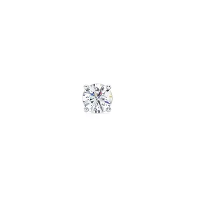 Single Diamond Screw Back Stud Earring (1/2ct)